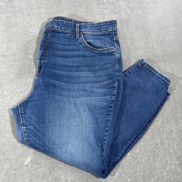 Kut from the Kloth Denim - KUT From The Kloth Donna High Rise Ankle Skinny Women's Size 22W Jeans